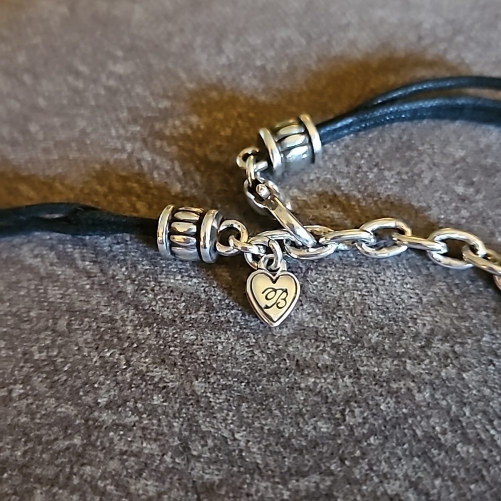 BRIGHTON Brazilian Hearts Triple Cord Sautoir Lariat Necklace - Picture 8 of 8